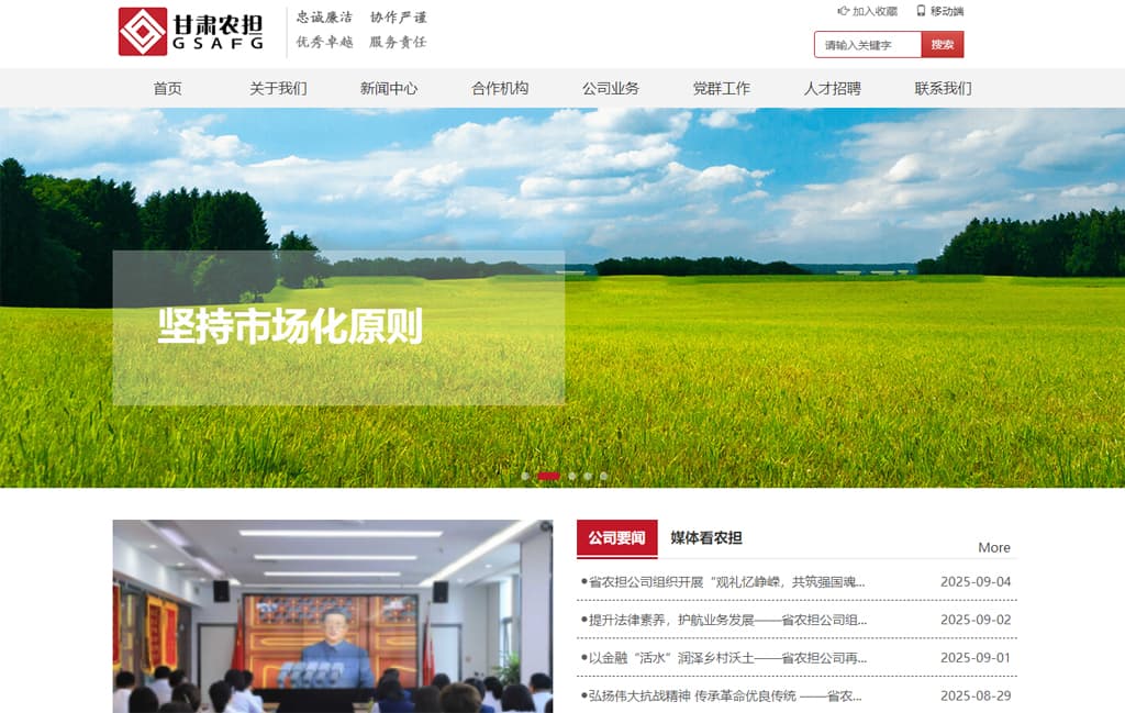 甘肃省农业融资担保有限责任公司